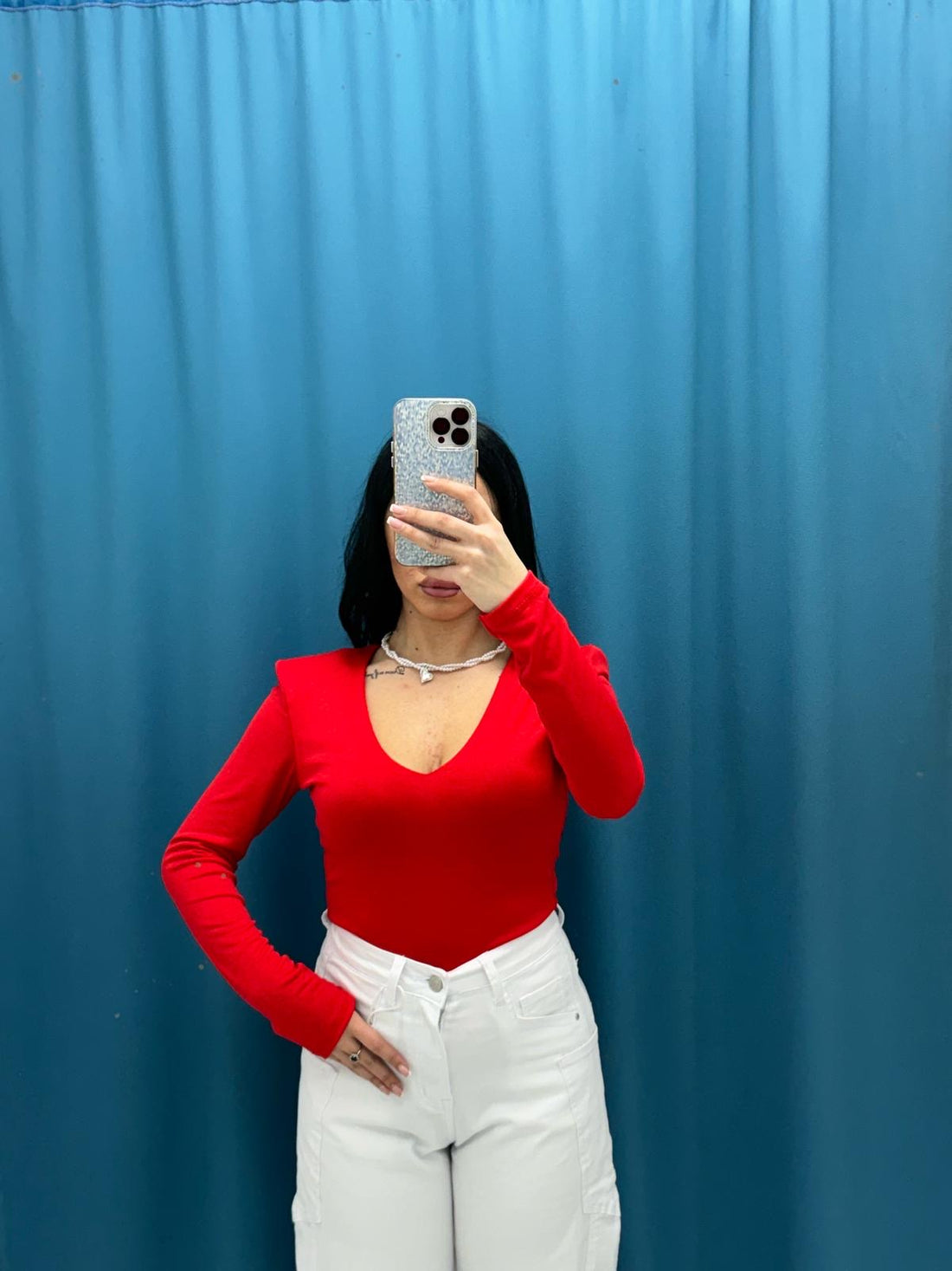Body con scollo a V 5291
