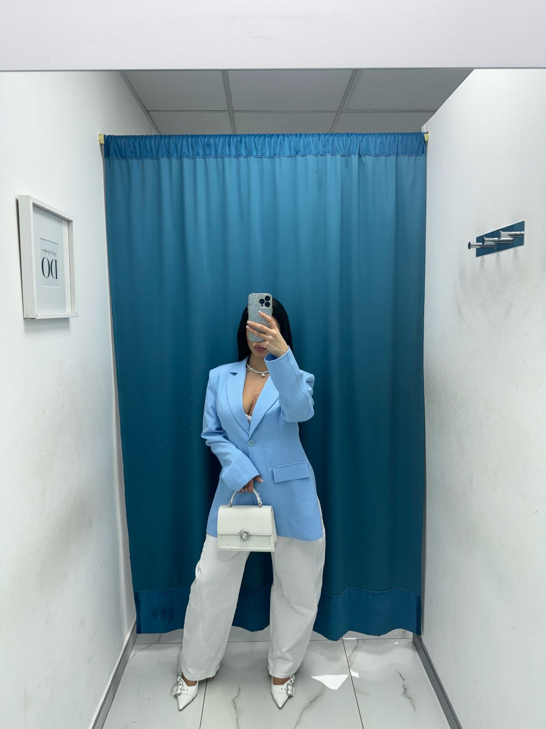 Jeans balloon bianco 8585