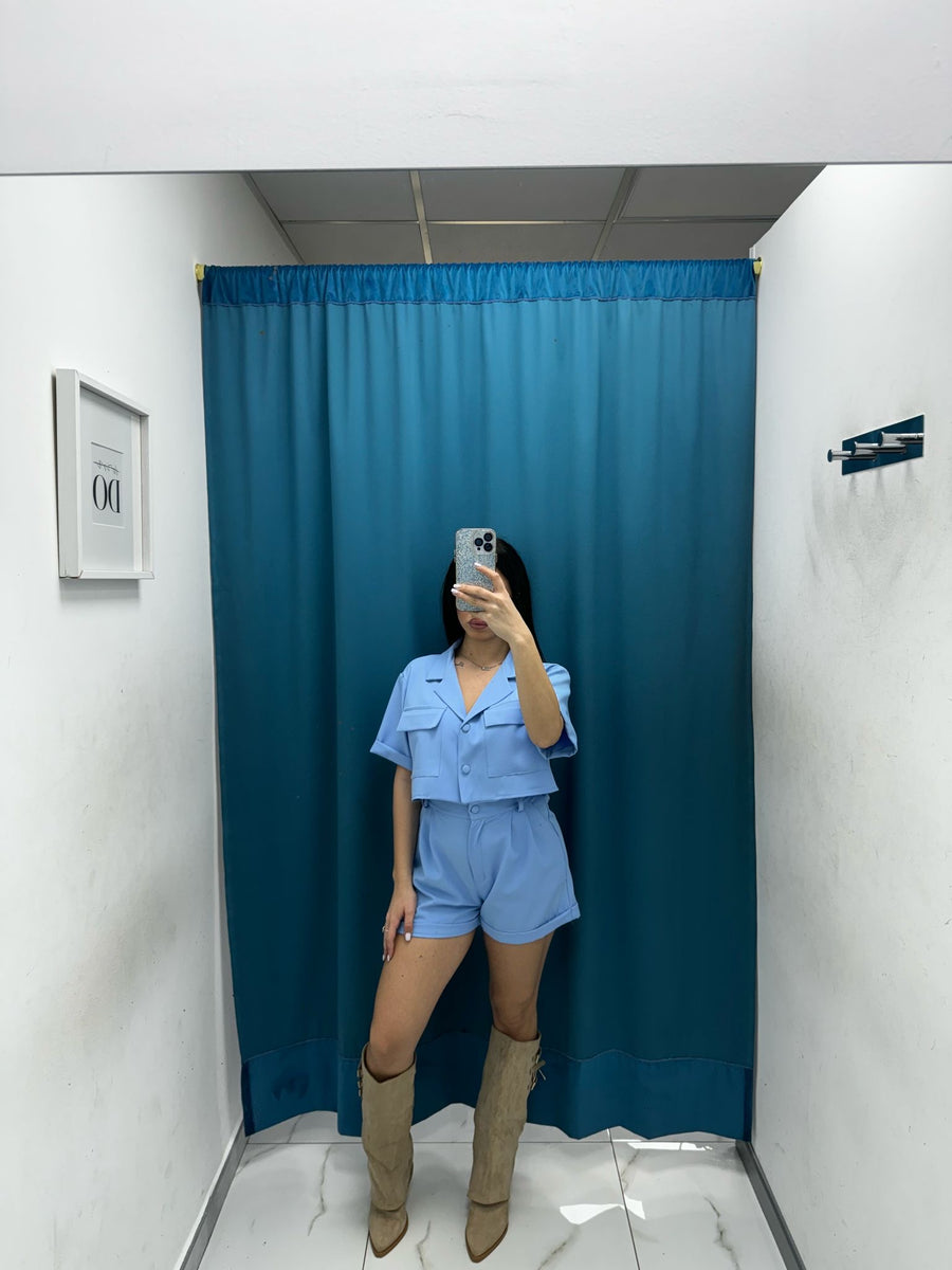 Coordinato giacca e shorts 9205