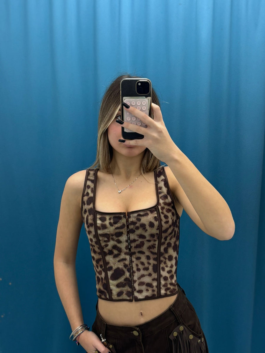 Corsetto animalier 7103