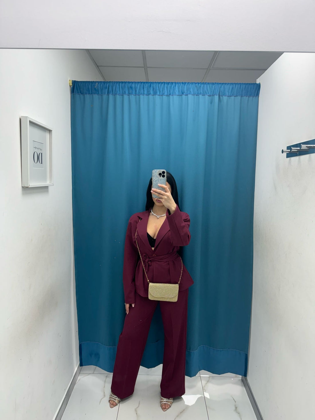Tailleur con cintura 13158
