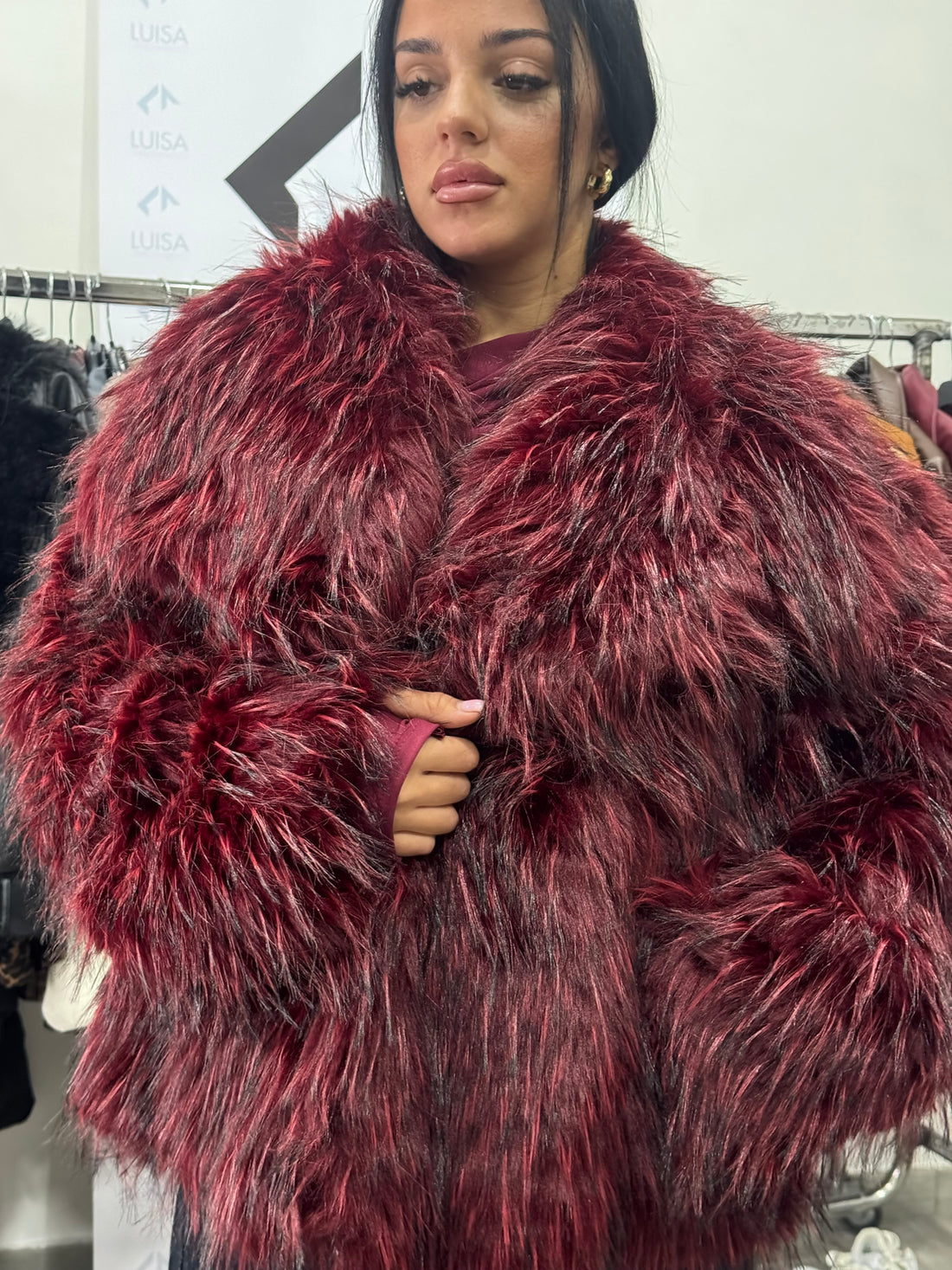 Fluffy Mood Coat - 6659