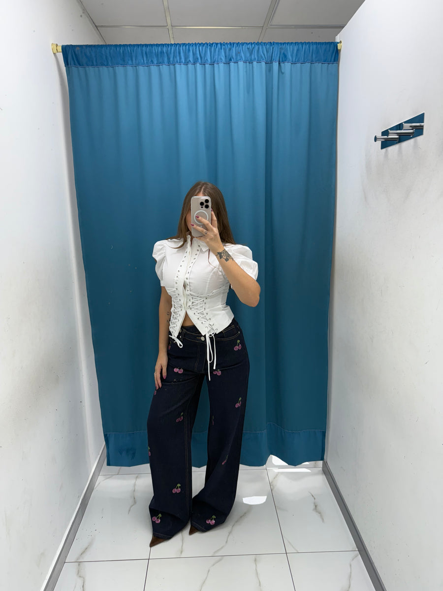 Cherry Shine Jeans-F62L