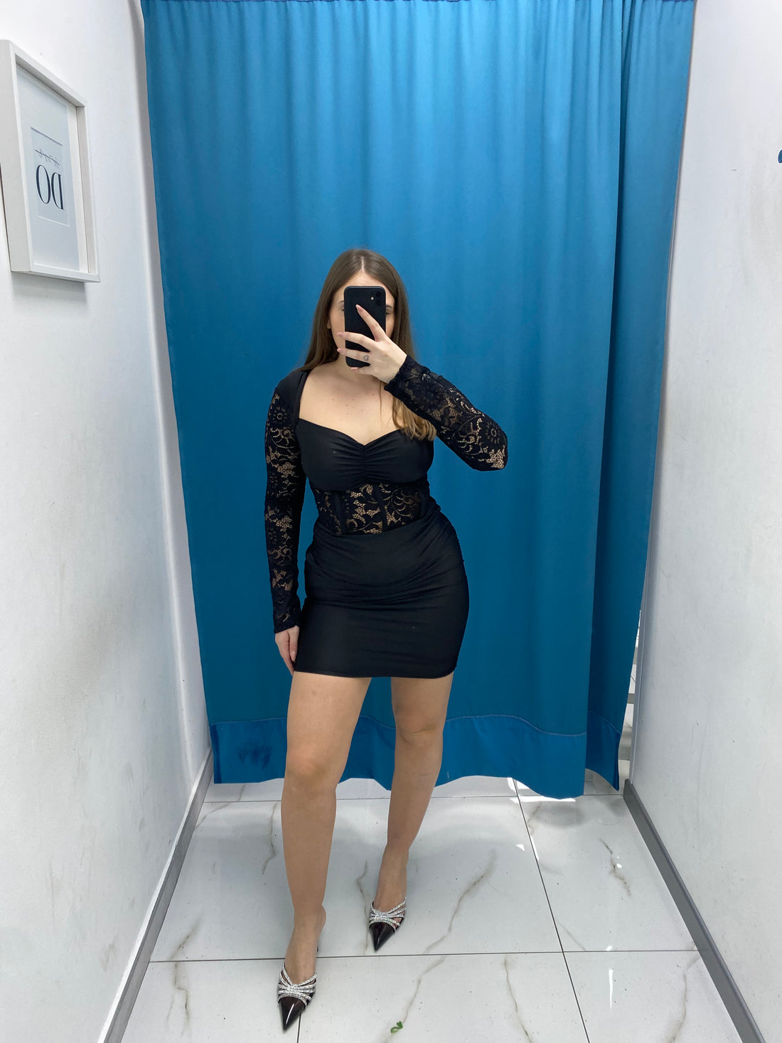 Vestito ricamato 6722