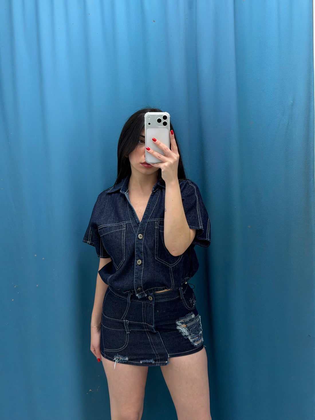 Denim "duo"-38059