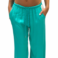 Pantalone palazzo satin 24205