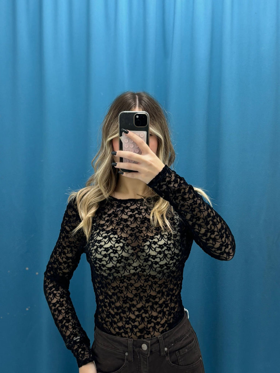 Lace Veil Top - 11852