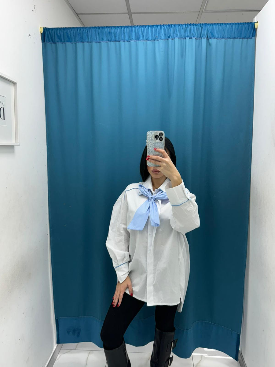 Camicia con fiocco 15933