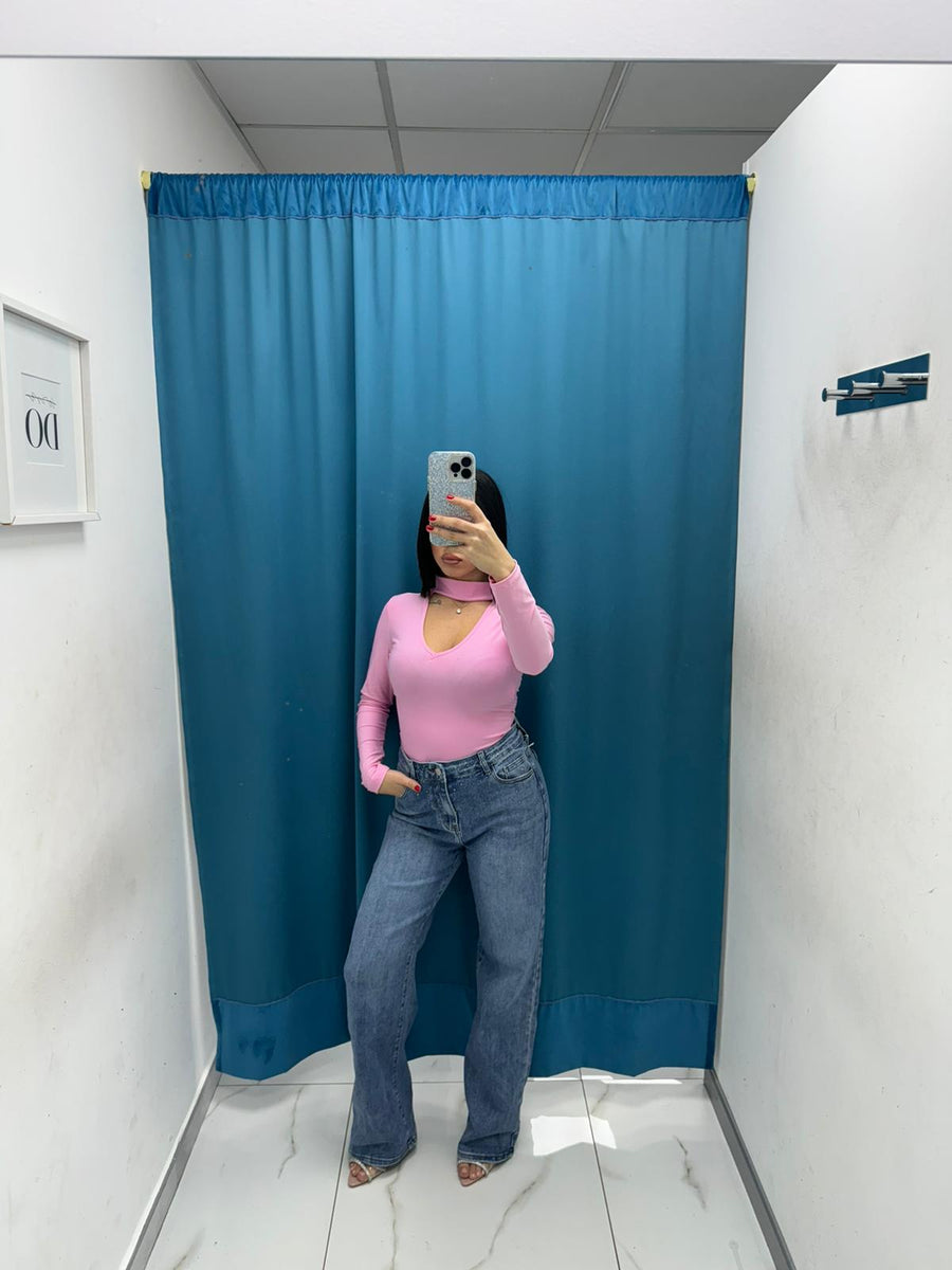 Jeans wide leg brillantini 3097