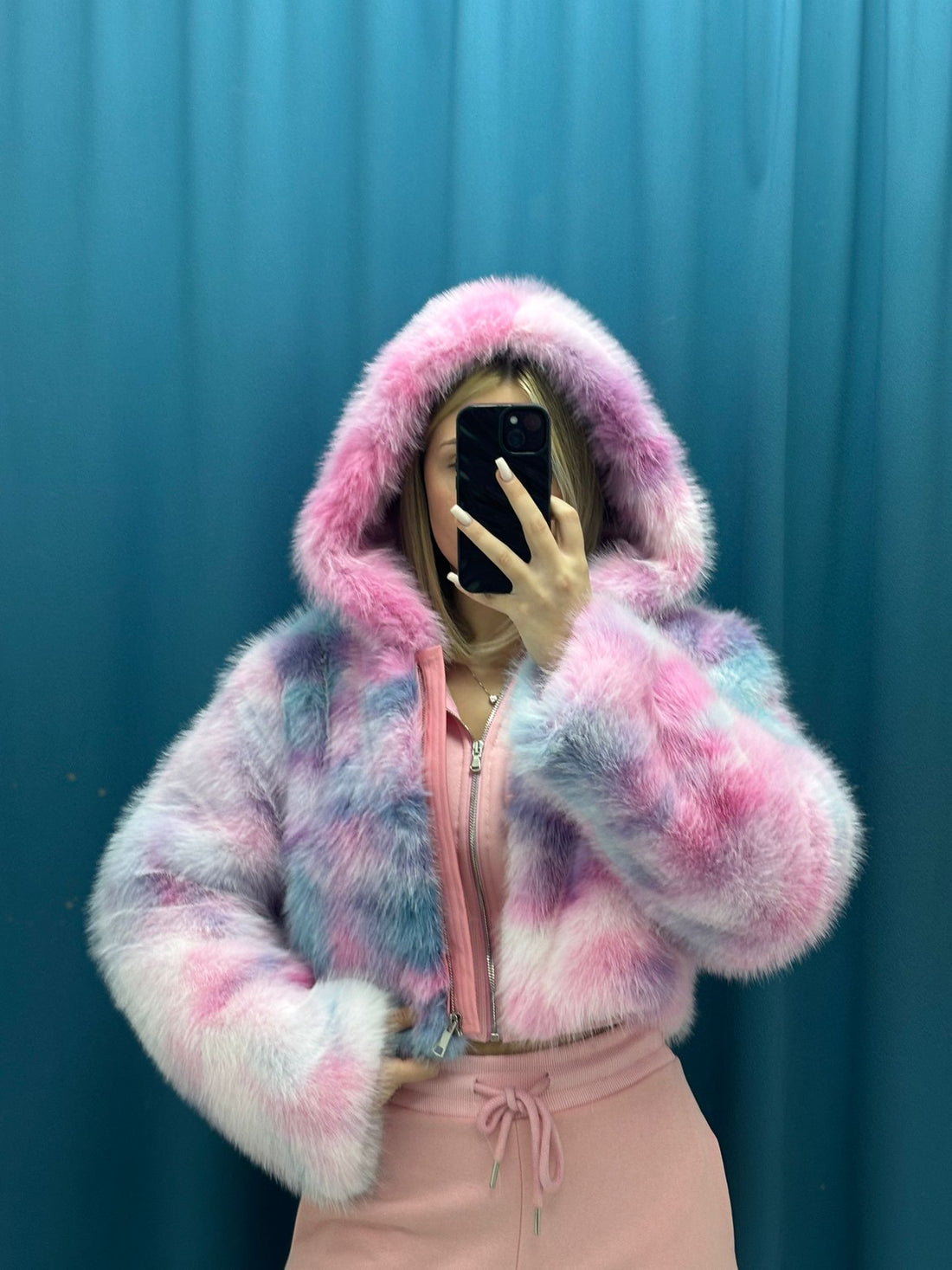 Pelliccia “Cotton Candy Dream”-68370
