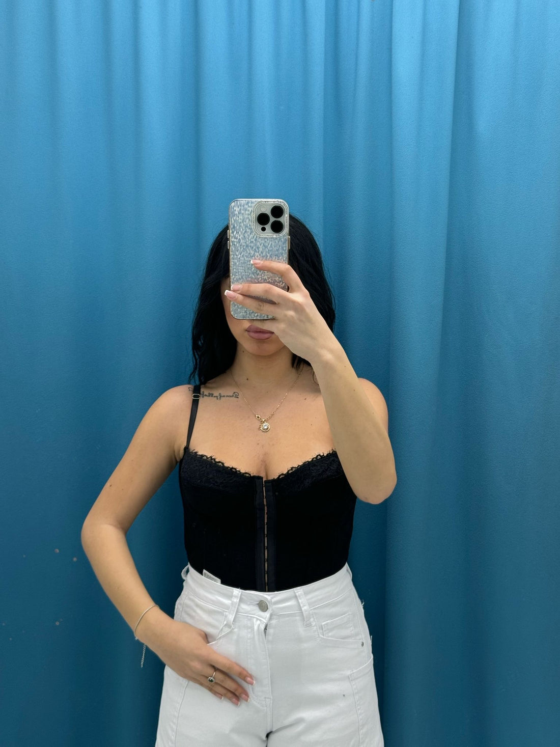 Corsetto nero 664