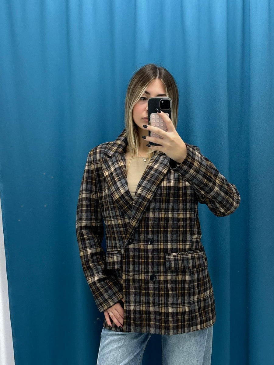 Cappotto “Burgundy Check” - 6726