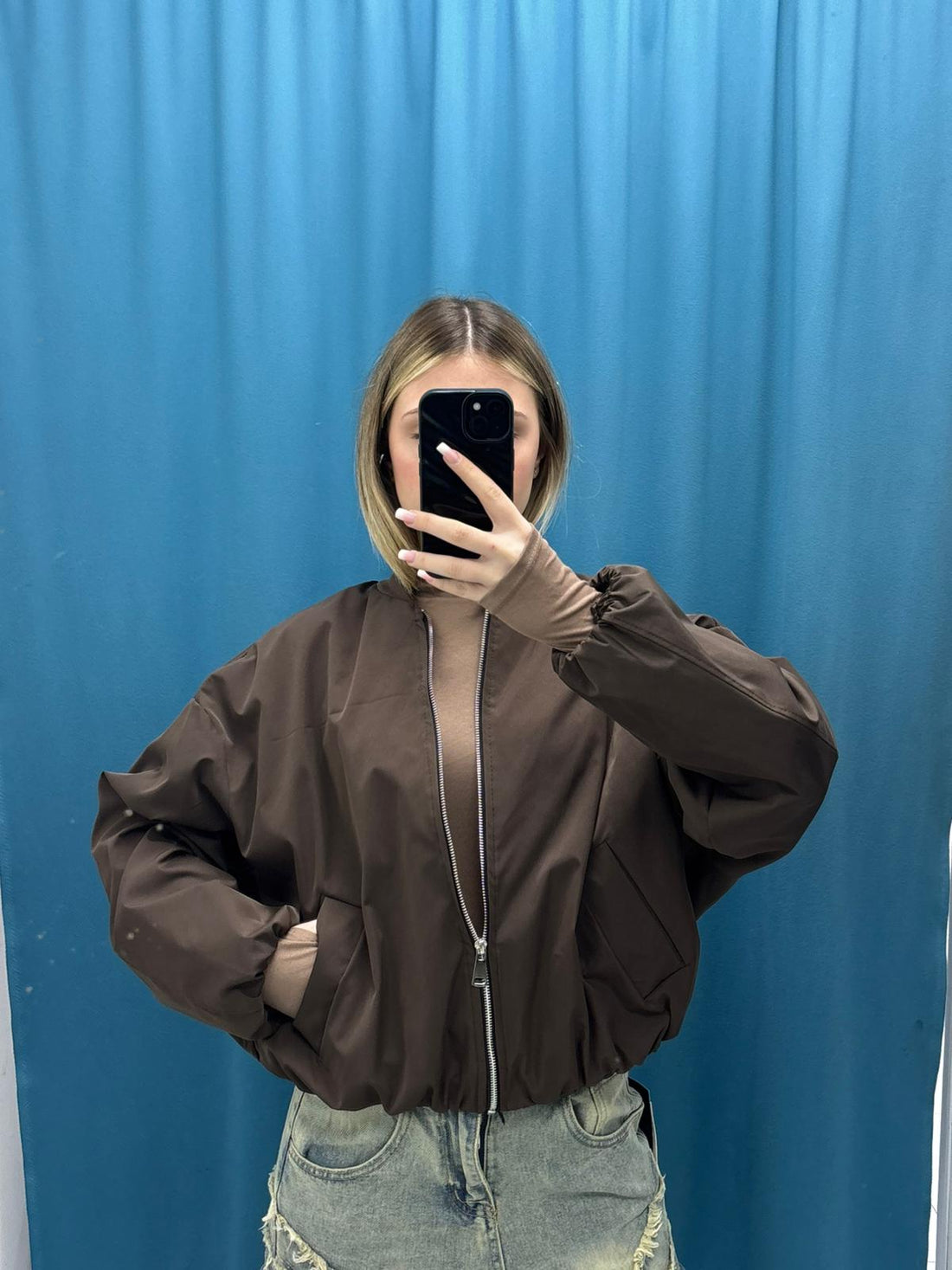 Bomber "Minimal Chic"-31069