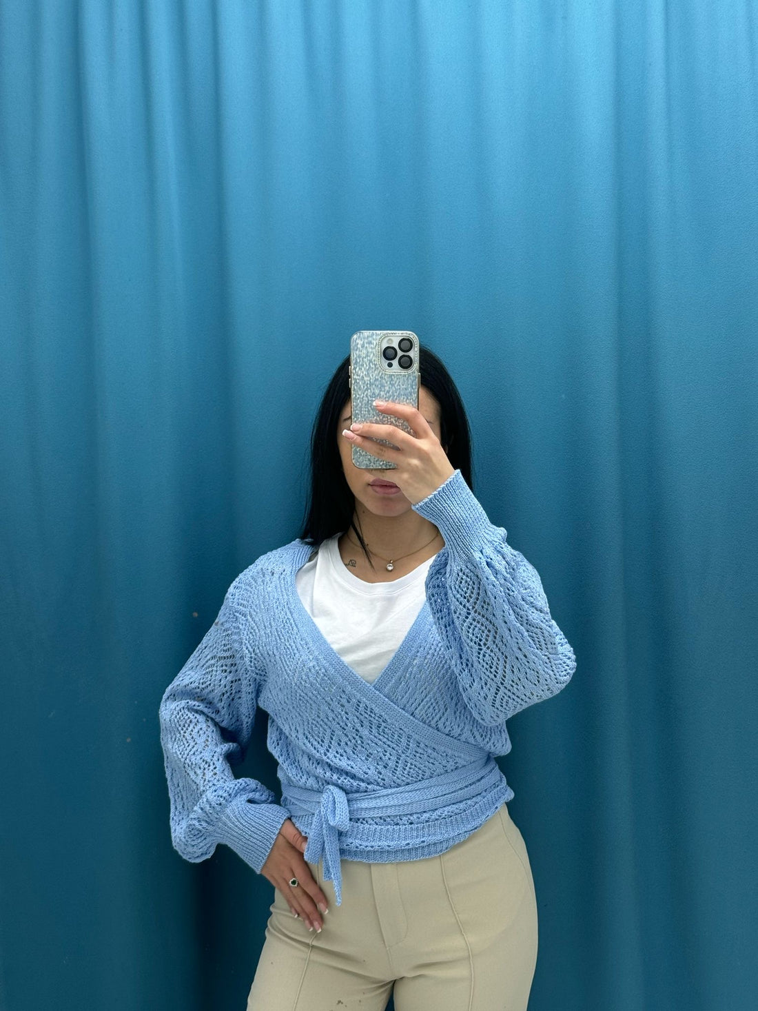 Maglia a incrocio 0256
