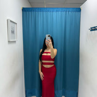 Coordinato top e gonna 8828