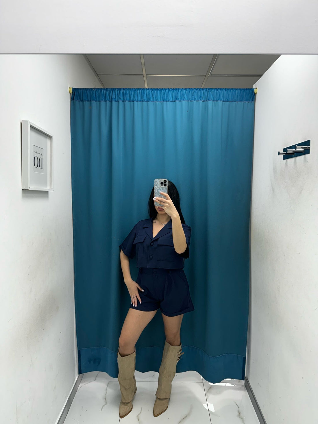 Coordinato giacca e shorts 9205