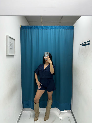 Coordinato giacca e shorts 9205