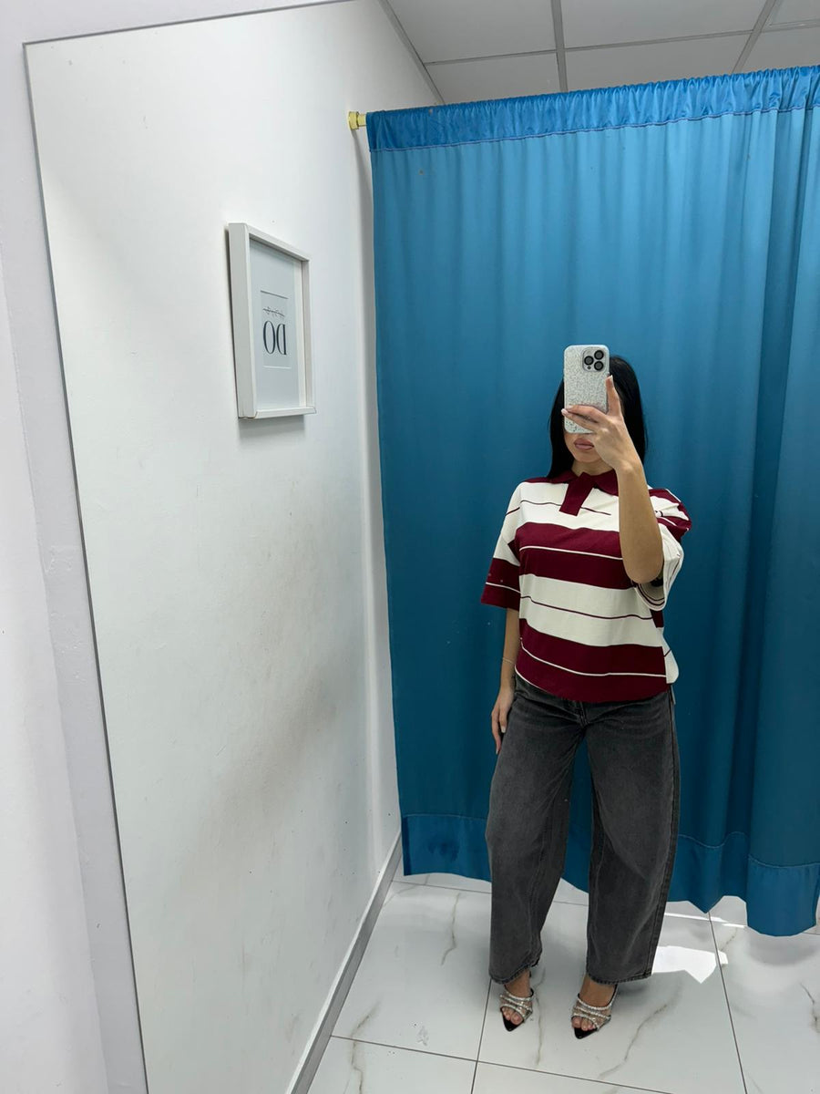 Jeans balloon grigio 24131