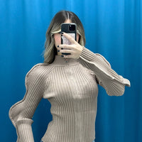 Chic Sleeve Crop - 9725