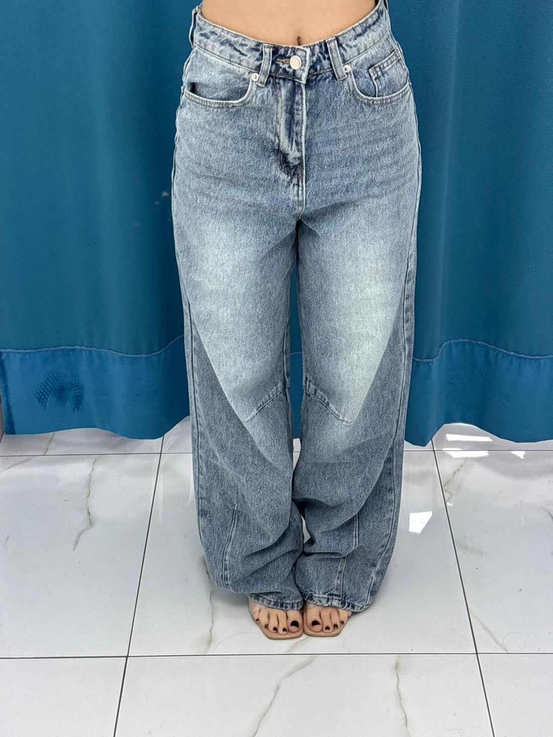 Pantalone "Denim Light Basic"-2057