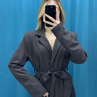 Blazer "Belted Elegance"-66767