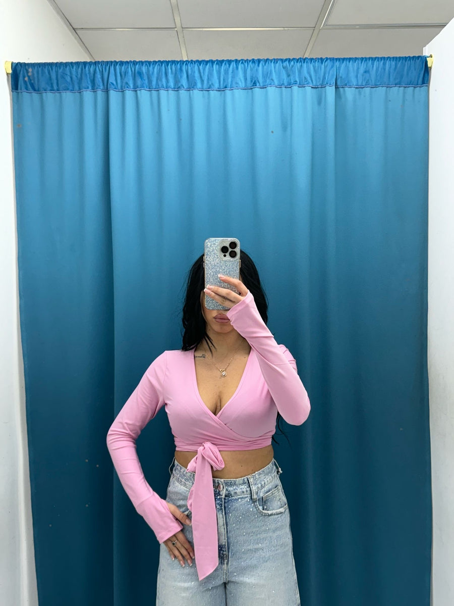 Maglia a incrocio 16262
