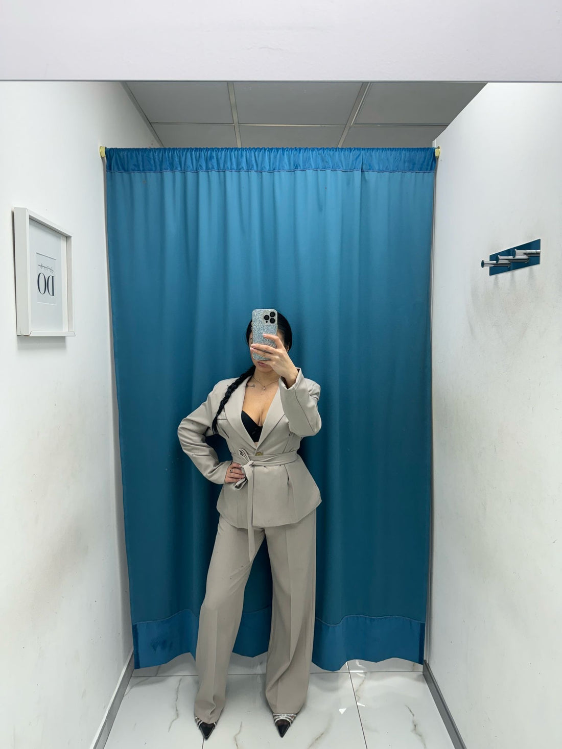 Tailleur con cintura 13158