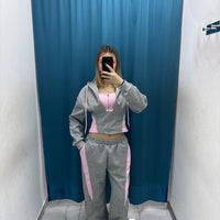 Tuta "Corset Hoodie Bicolor”-1007