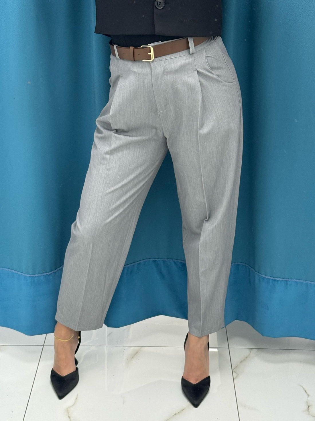 Pantalone slouchy 6788