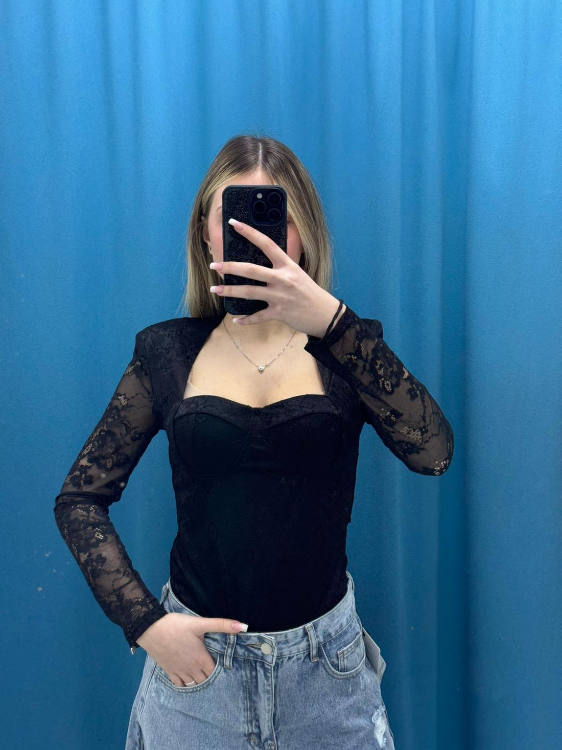 Body"Lace Frame"-26269