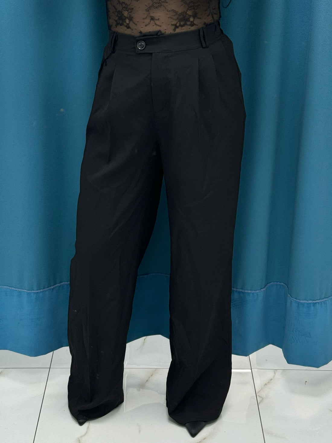 Pantalone wide leg 15592