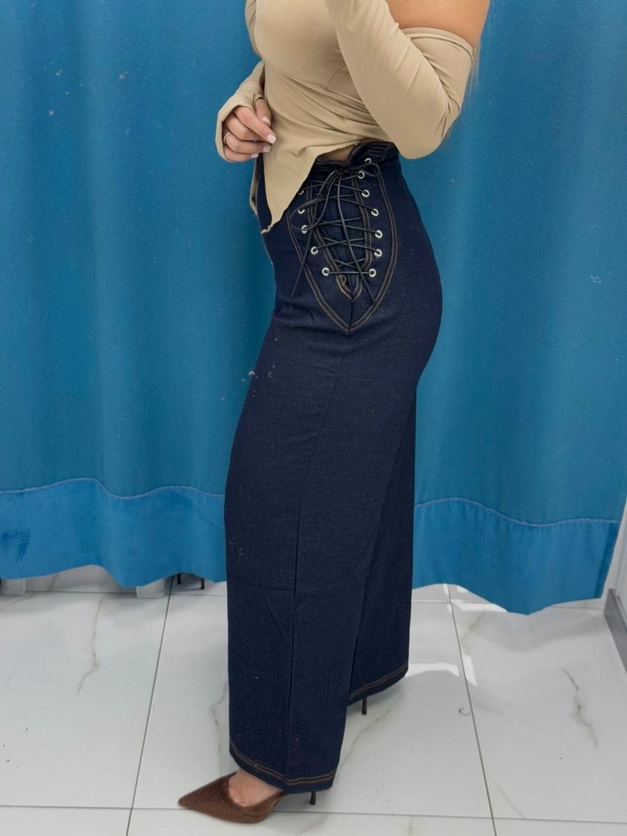 Pantalone “Midnight Straps” - 19266