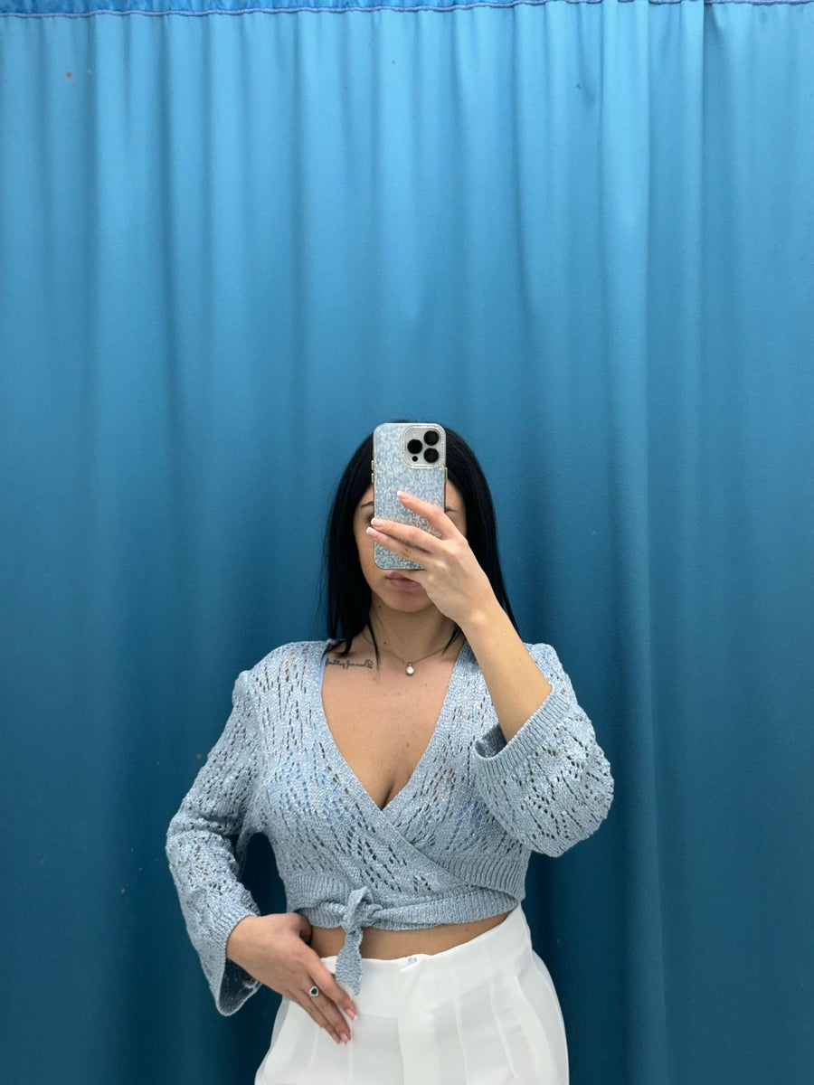 Blusa crochet 2430