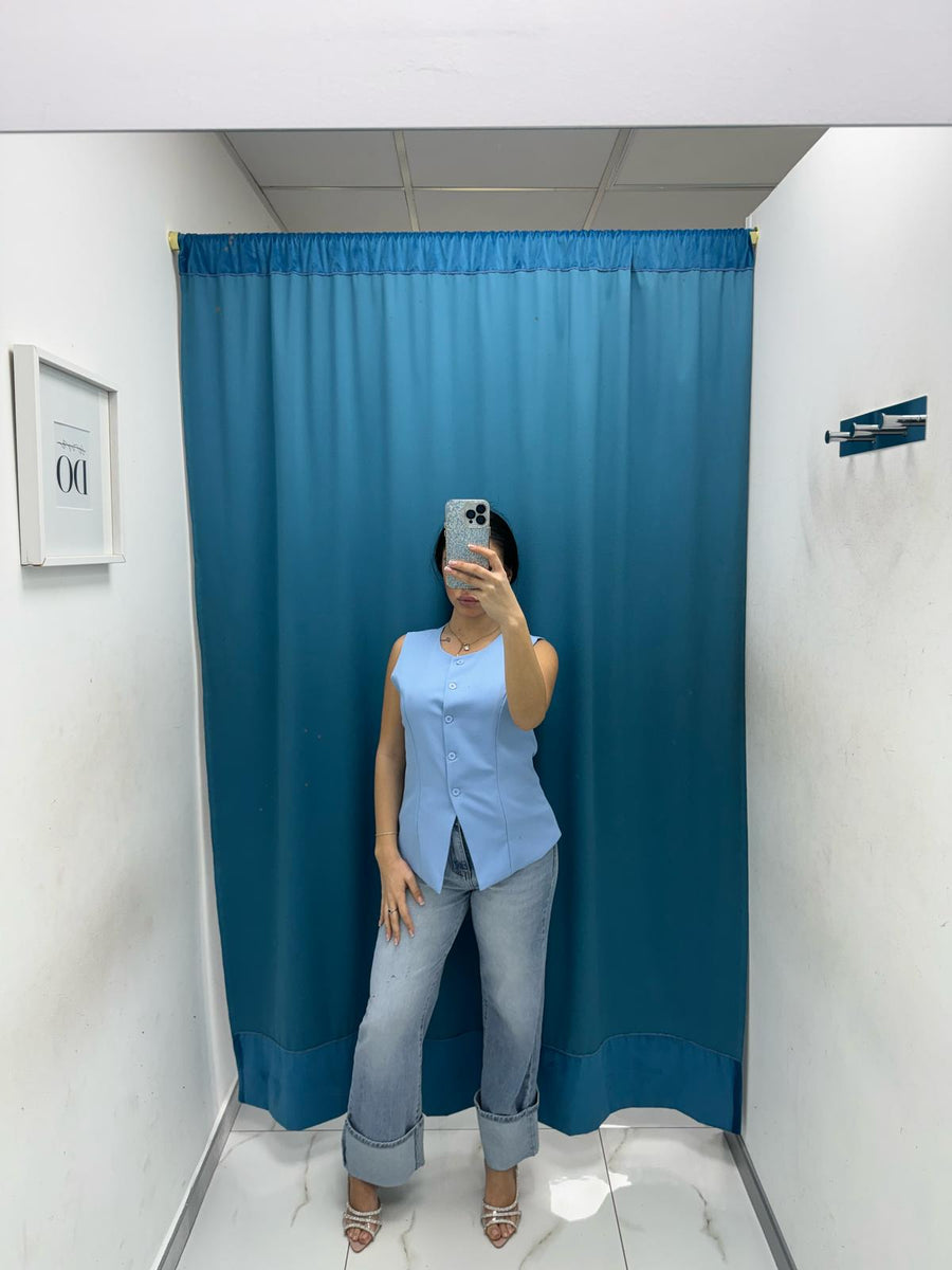 Jeans con risvolto 632