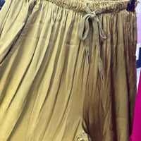 Pantalone palazzo satin 24205