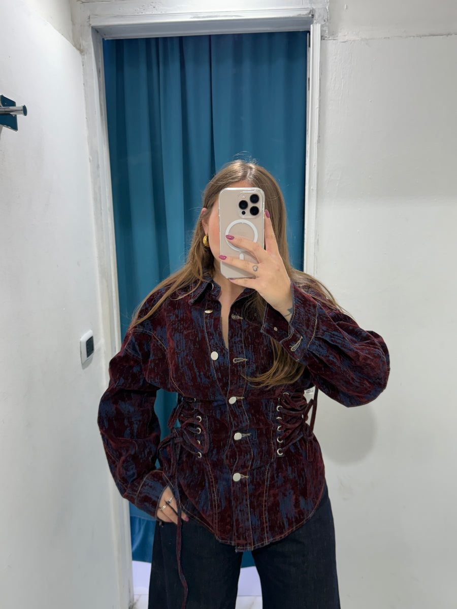 Velvet Blazer - 2543