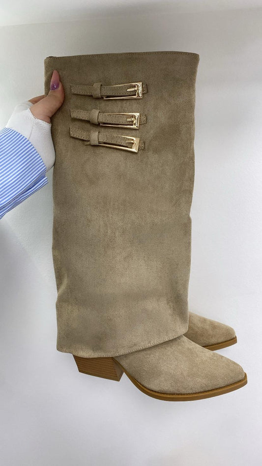 Camperos camoscio beige 7039