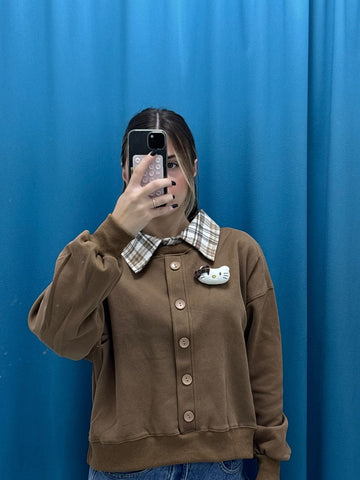 Mocha Layer Coat - 30178