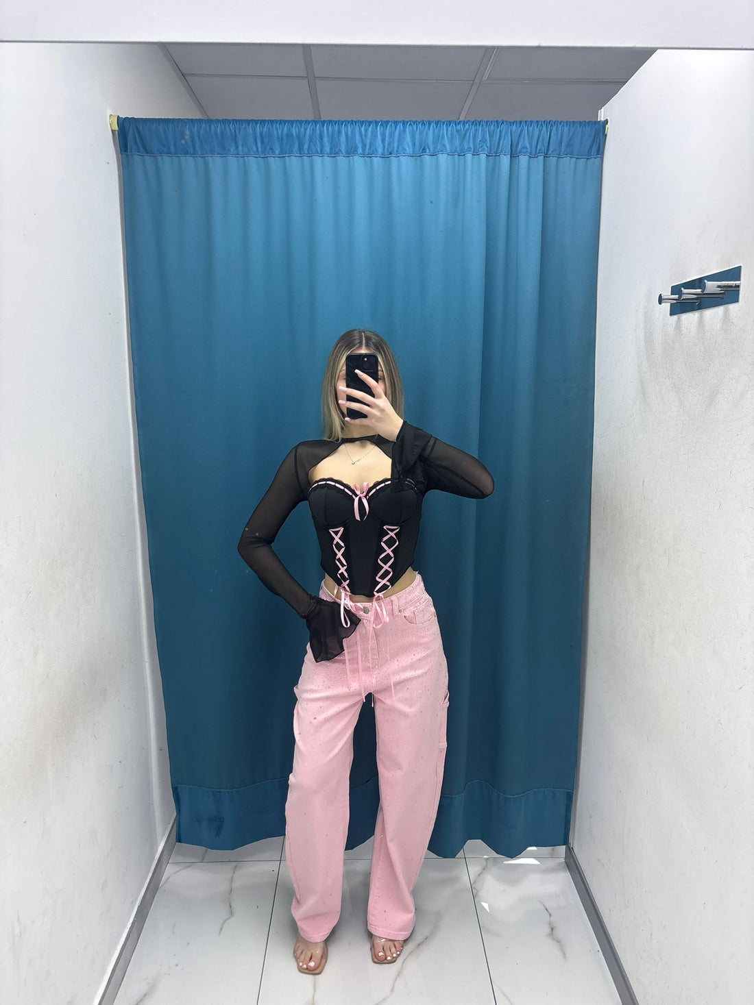 Corsetto"Rosa Noir"-2581