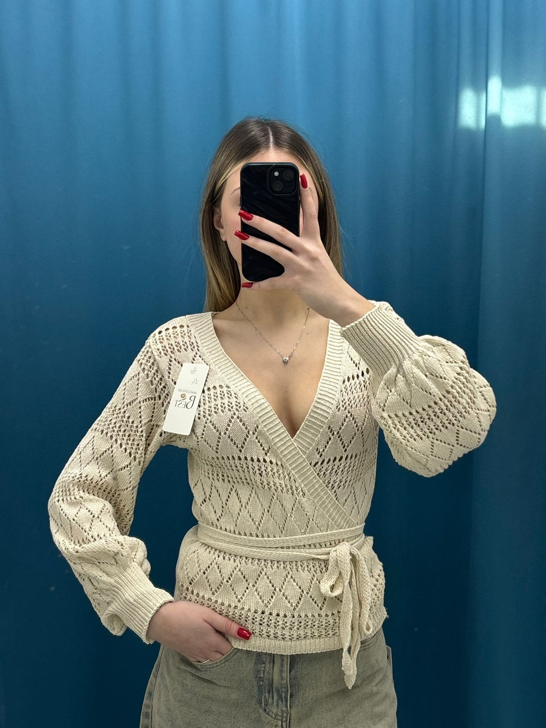 Cardigan "Wrap”-26089