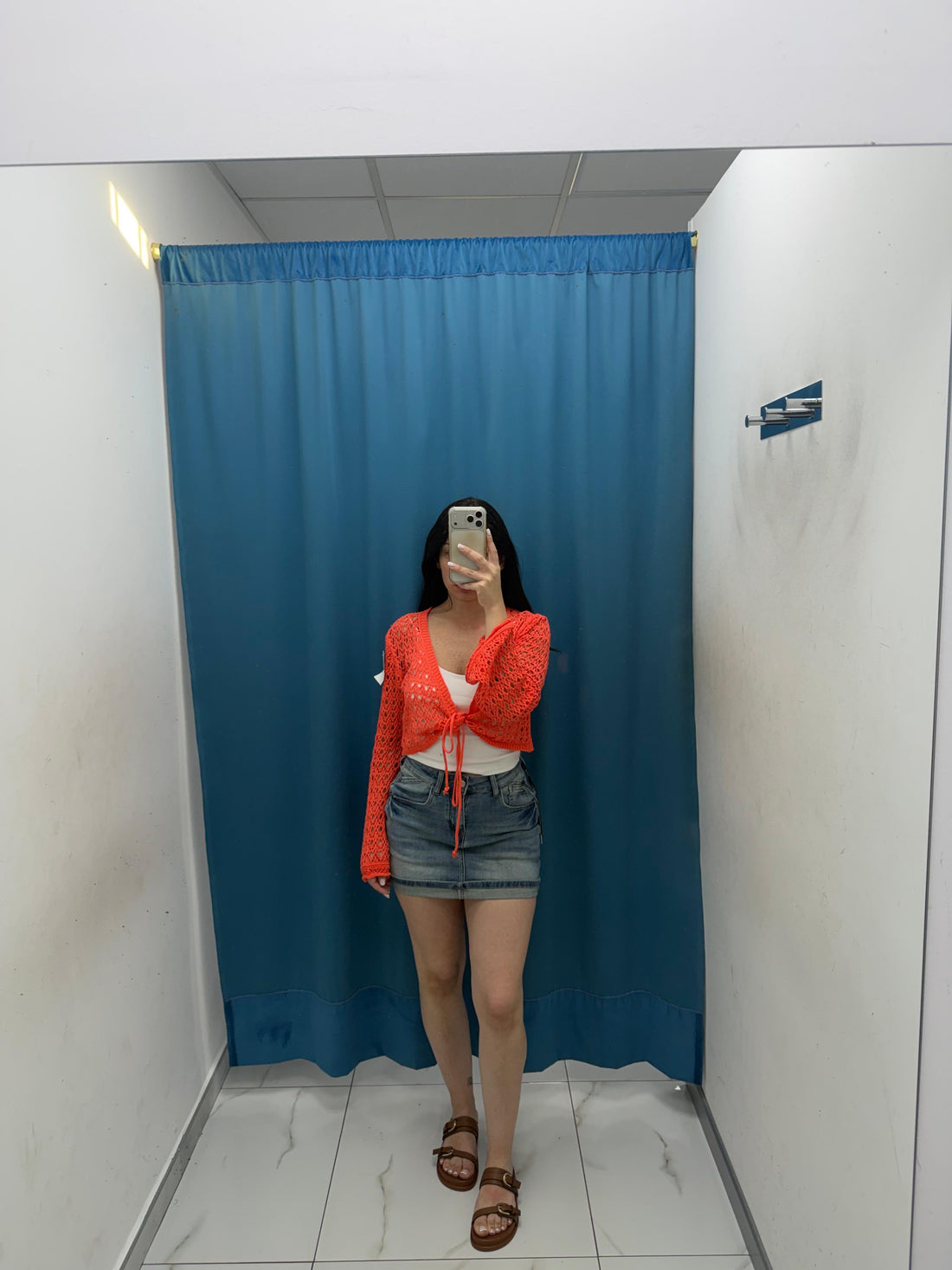 Cardigan"Crop"-4336