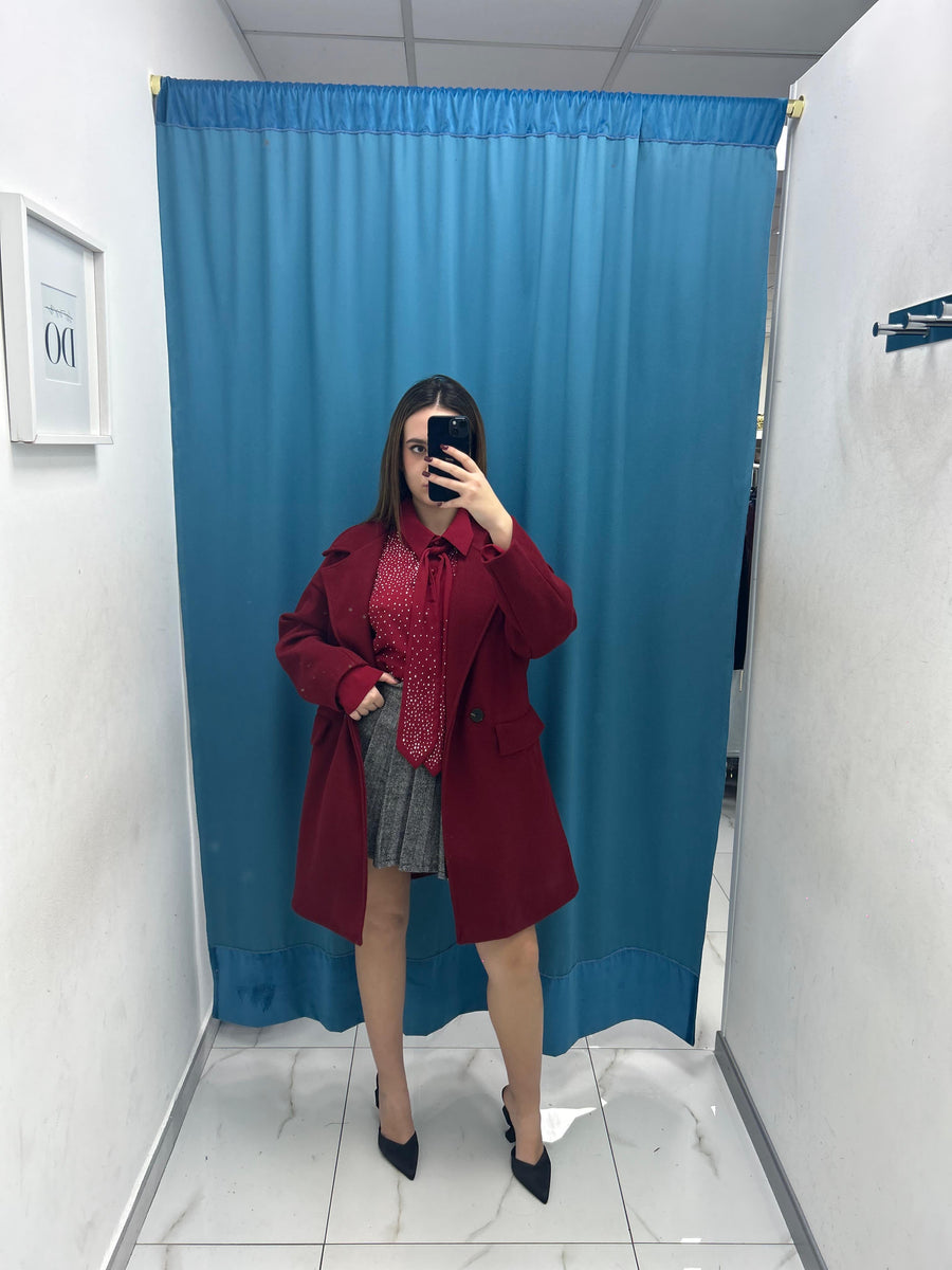 Gonna plissettata grigia 6625