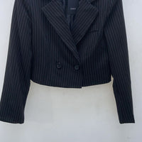 Giacca a righe corta 36684