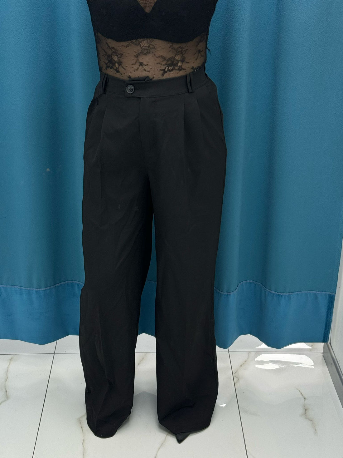 Pantalone wide leg 15592
