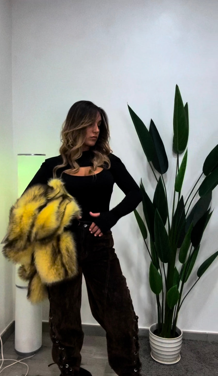 Wild Noir Coat - 68333