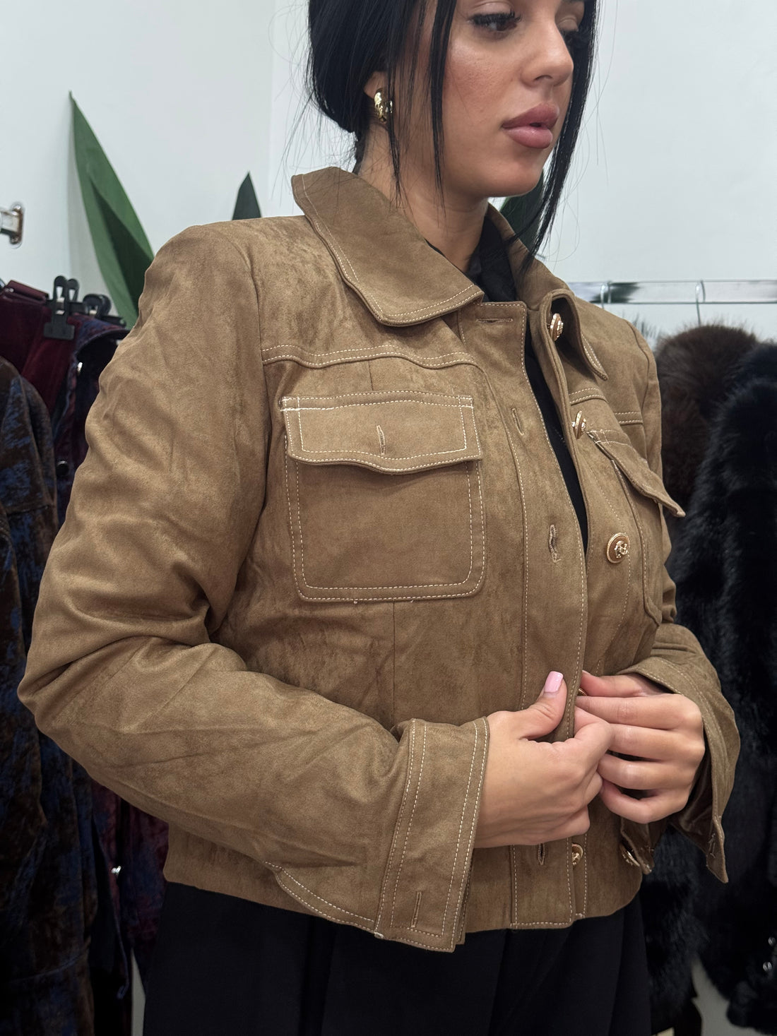 Sahara Suede Jacket - SW5004