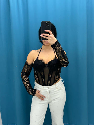 Top corset pizzo 1938