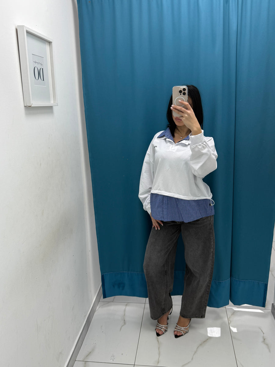 Polo con camicia 25227