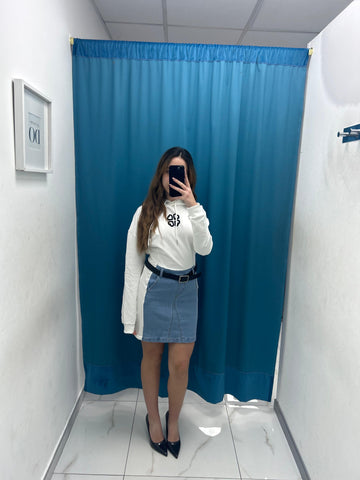 Vestitino con denim 0627