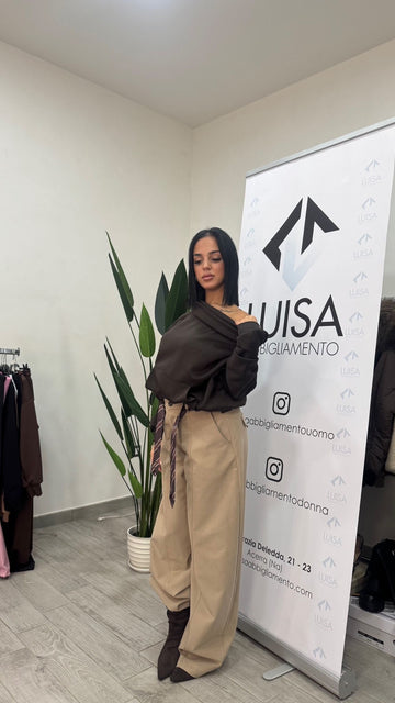 Pantalone "Sabbia Urbana"-98072